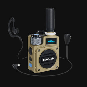 HamGeek Mini HG600 10W 5000KM 4G POC Radio Mini Walkie Talkie Handheld Transceiver for Road Trips