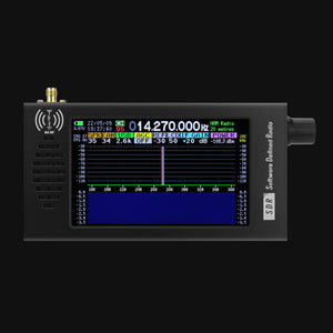 HamGeek DSP-01 SDR Radio Receiver DSP Receiver CW/AM/SSB/FM/WFM w/ 4.3" IPS LCD