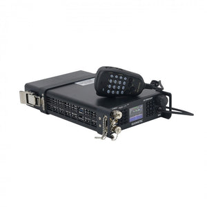 HamGeek PMR-171 100KHz-2GHz 20W Military Radio SDR Transceiver VHF UHF HF CW AM SW Mobile Radio