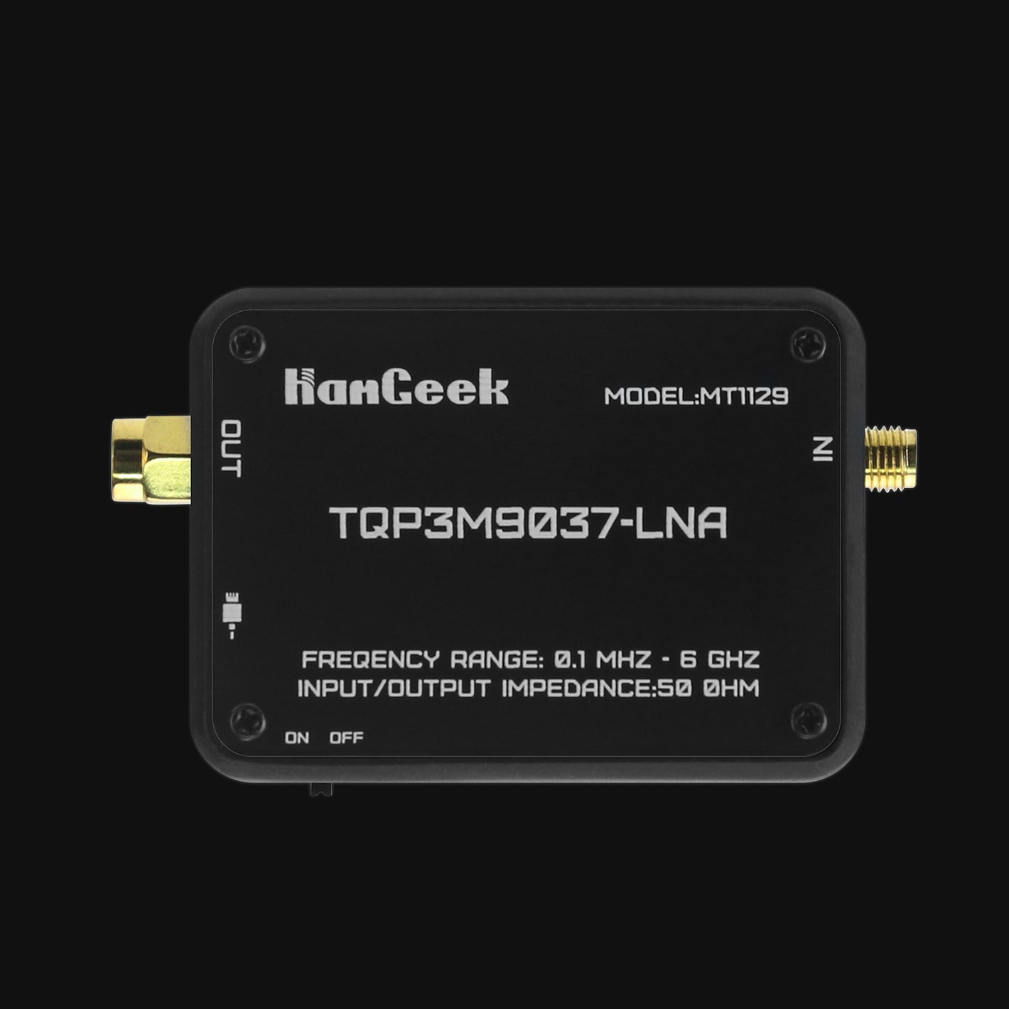 HamGeek MT1129 Low Noise Amplifier TQP3M9037 LNA for SDR Radio Receiver Spectrum Analyzer TEF6686