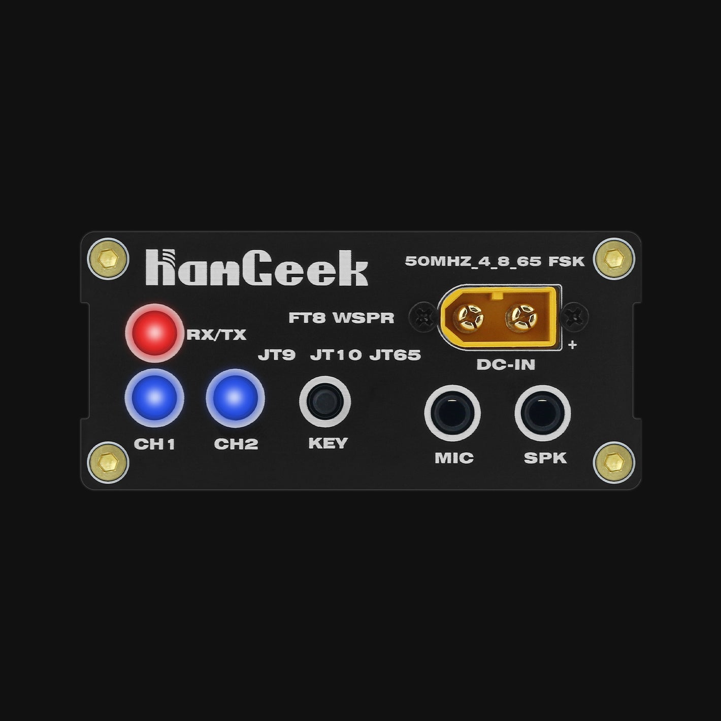 HamGeek BOX-6 6m Band Radio 50MHz Digital Communication Radio Supports FT8 JT9 JT10 JT65 WSPR for Ham Radio