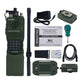 HamGeek TCA/PRC-152A Multifunctional Tactical Walkie Talkie GPS Version with Aluminum Alloy Shell