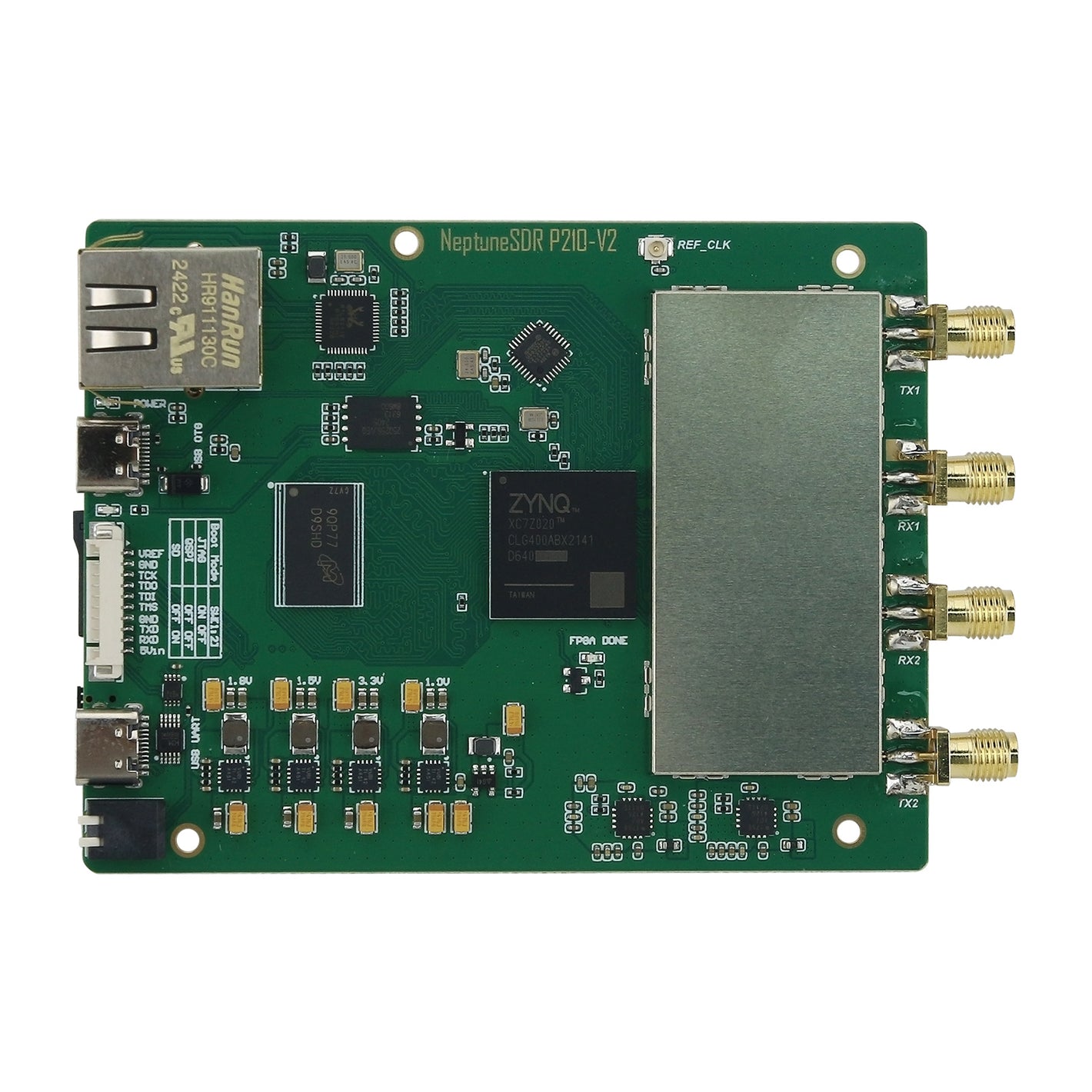 HAMGEEK P210 70MHz-6GHz SDR Development Board ZYNQ7020 AD9361 with Open Source Code for Pluto SDR