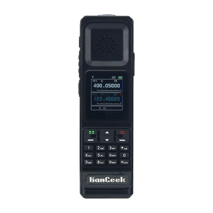 HAMGEEK G-300 10W UHF VHF 199CH Handheld Transceiver Dual-Band Dual-Display Walkie Talkie with Torch