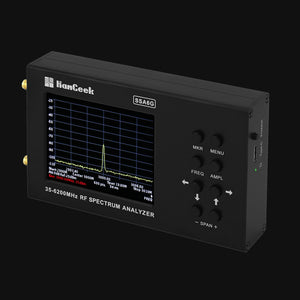 HAMGEEK SSA6G 35MHz-6200MHz RF Spectrum Analyzer RF Multimeter Spectrum Explorer with Touch Screen